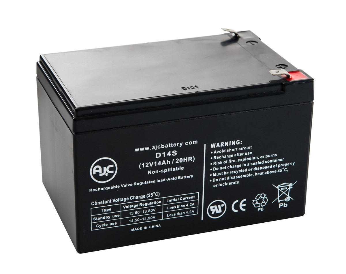 12V 14Ah Sealed Lead Acid Replacement Battery O381