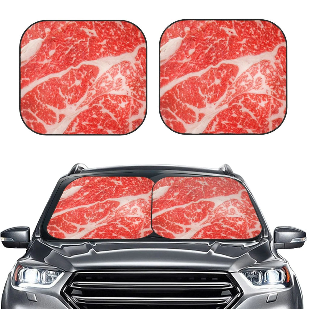 2 Piece Foldable Car Sun Shade Windshield H769997