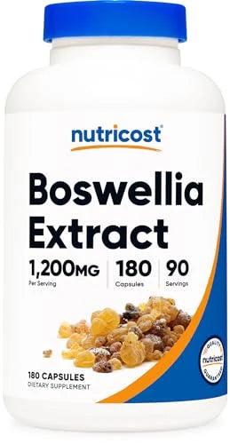 Boswellia Extract 65% Boswellic Acid 1,200 MG Capsules Z567396