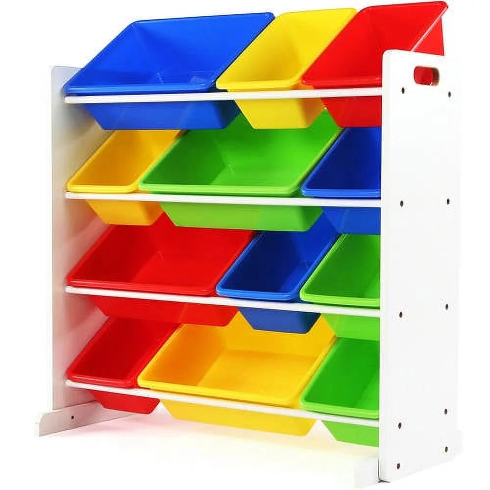 12 Bin Kids Toy Storage Organizer N67294
