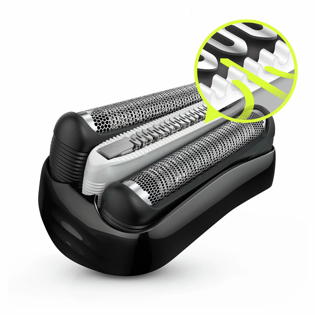 Black Rechargeable Electric Shaver J1595