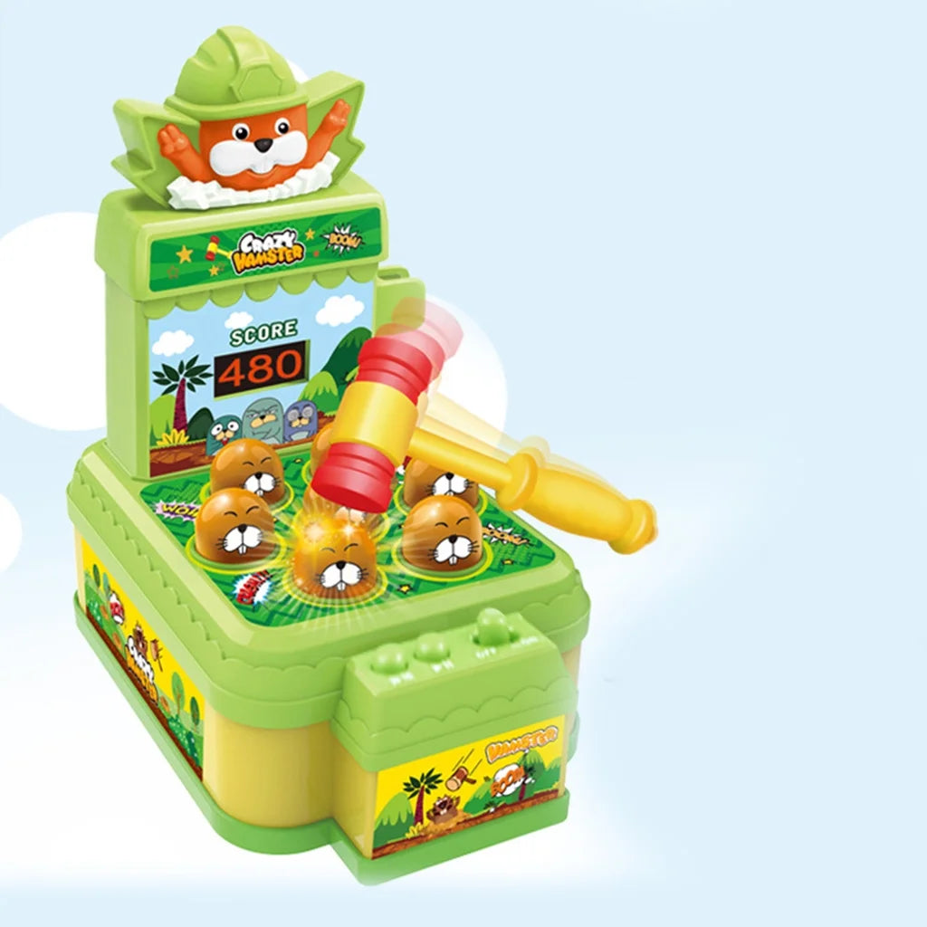 Mini Coin-operated Pound Arcade Game Toy with One Hammer E85182