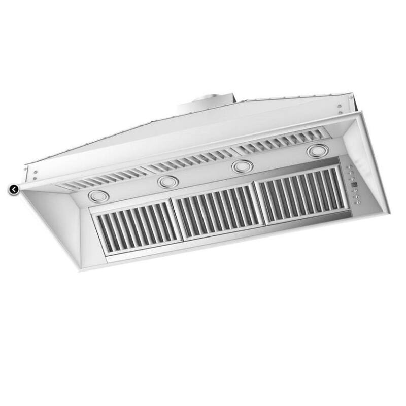46 in. 700 CFM Stainless Steel Ducted Range Hood Insert J2667