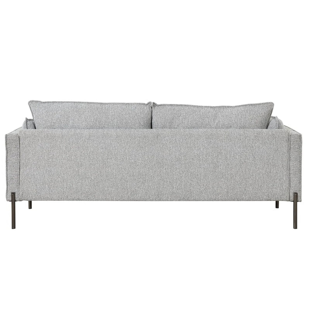 Gray 3 Seat Linen Fabric Sofa F77397