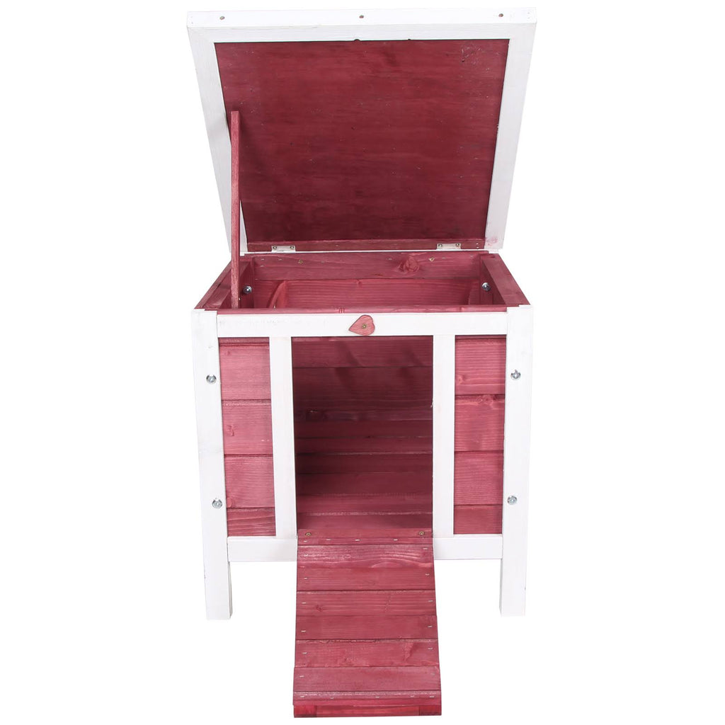 Raised Wooden Pet House Q63648