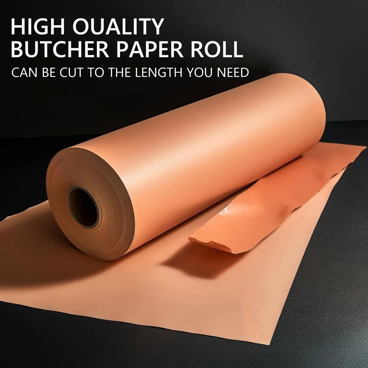 Heavy Duty Butcher Paper Roll 24 inch x 175 feet Food Grade Kraft Paper T11617