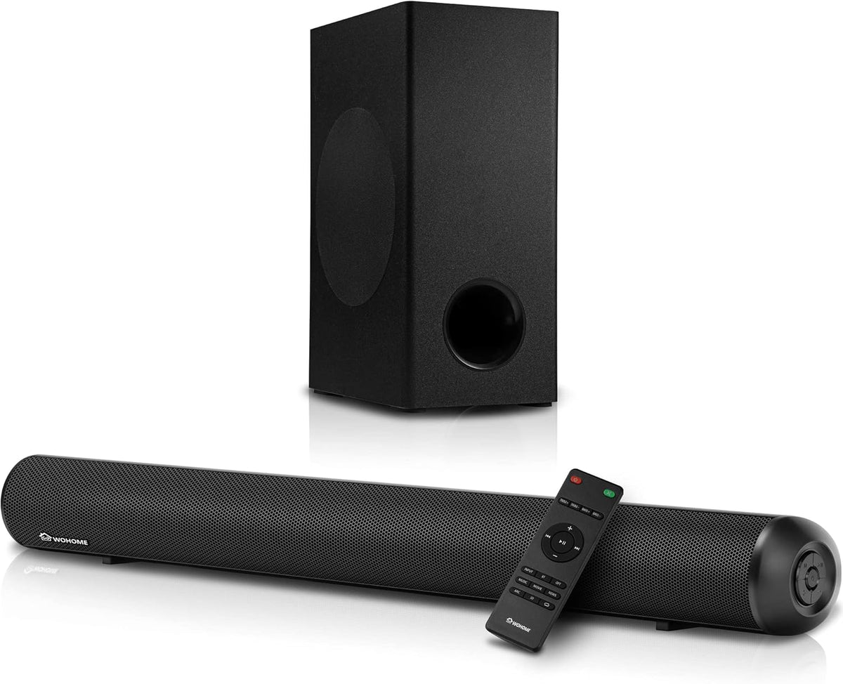 28-INCH 120W Sound Bar with Subwoofer G77894