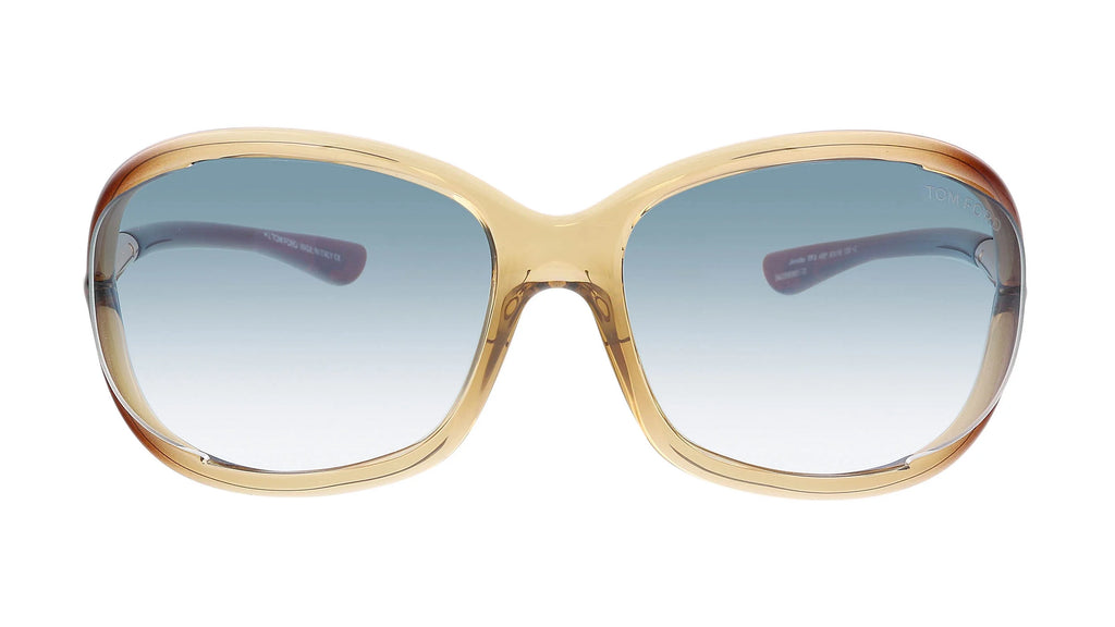Light Brown Oversize Shield Sunglasses B6935