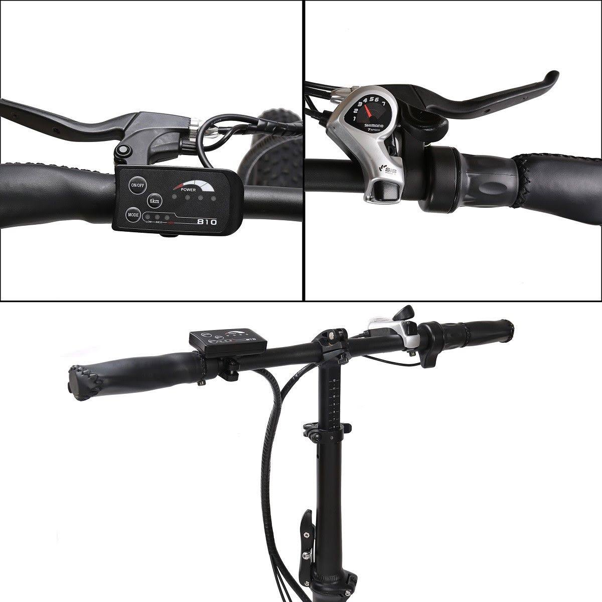 500W Folding Fat Tire Electric Bike S1500