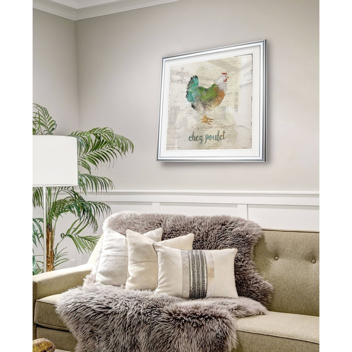 Framed Giclee Print D3715