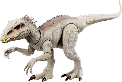 Camouflage 'n Battle Dinosaur Toy, Indominus Rex Figure with Lights, Sounds & Motion Z487669