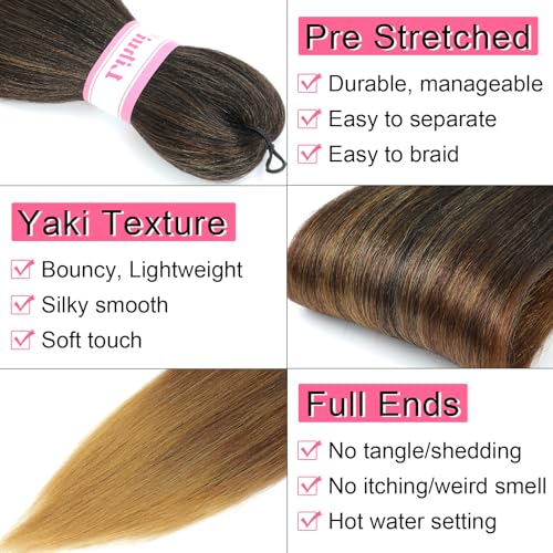 Pre Stretched Braiding Hair V812236