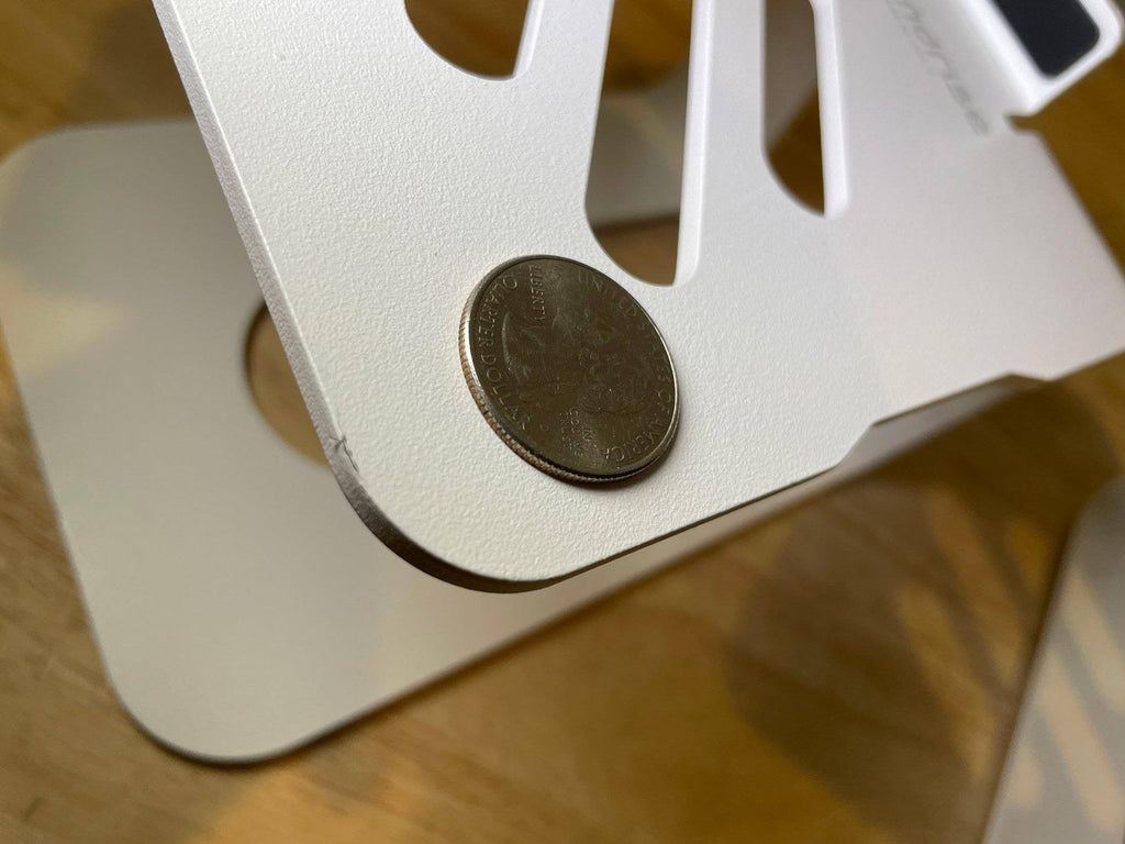 Matte White Studio Monitor Stands Pair L1805