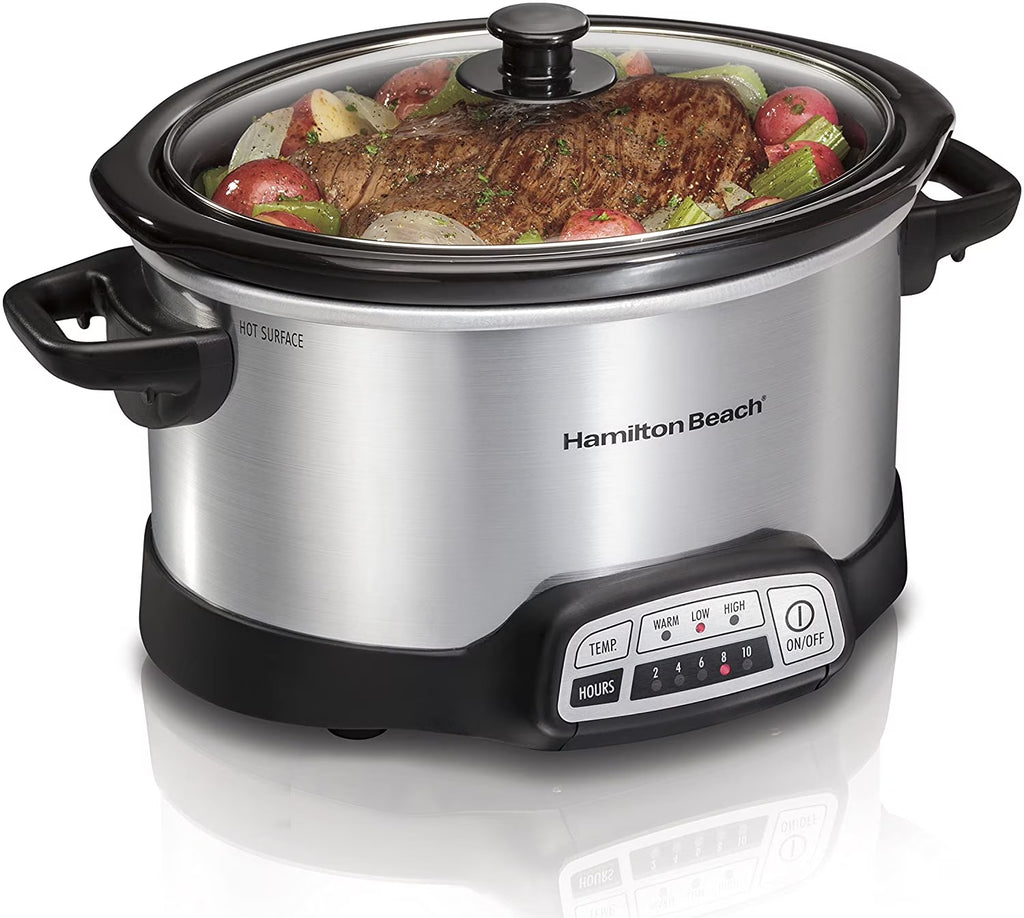 4-Quart Programmable Slow Cooker with Dishwasher-Safe Crock and Lid K3168
