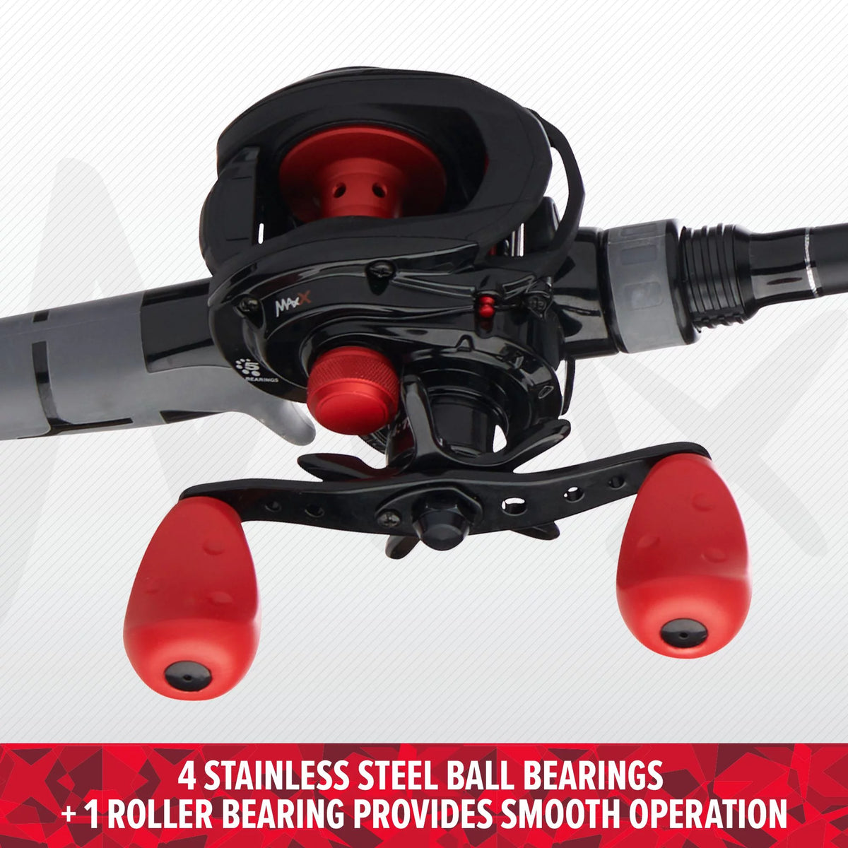 7' Black Baitcast Combo A434