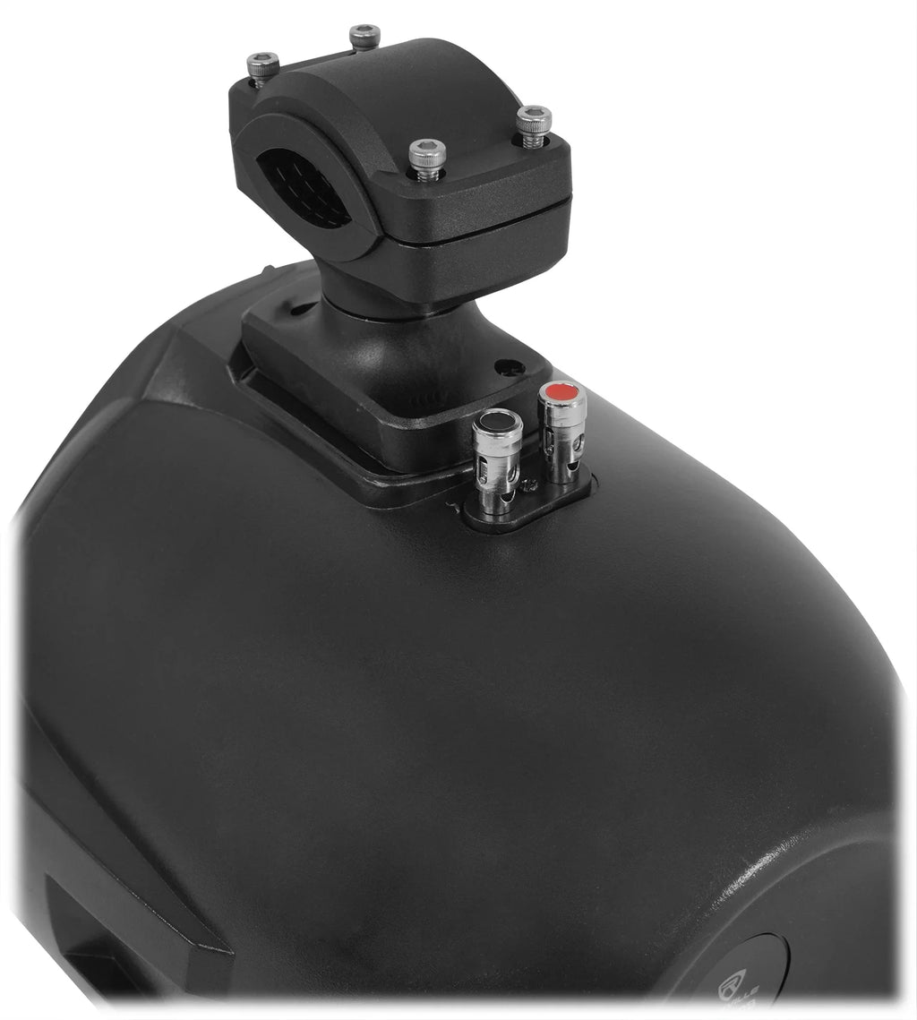 8" Black 600w Marine Wakeboard Tower Speakers with Amplifier Kit S6386