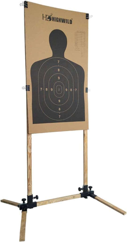 Adjustable Target Stand Base for Paper Shooting Targets S1245