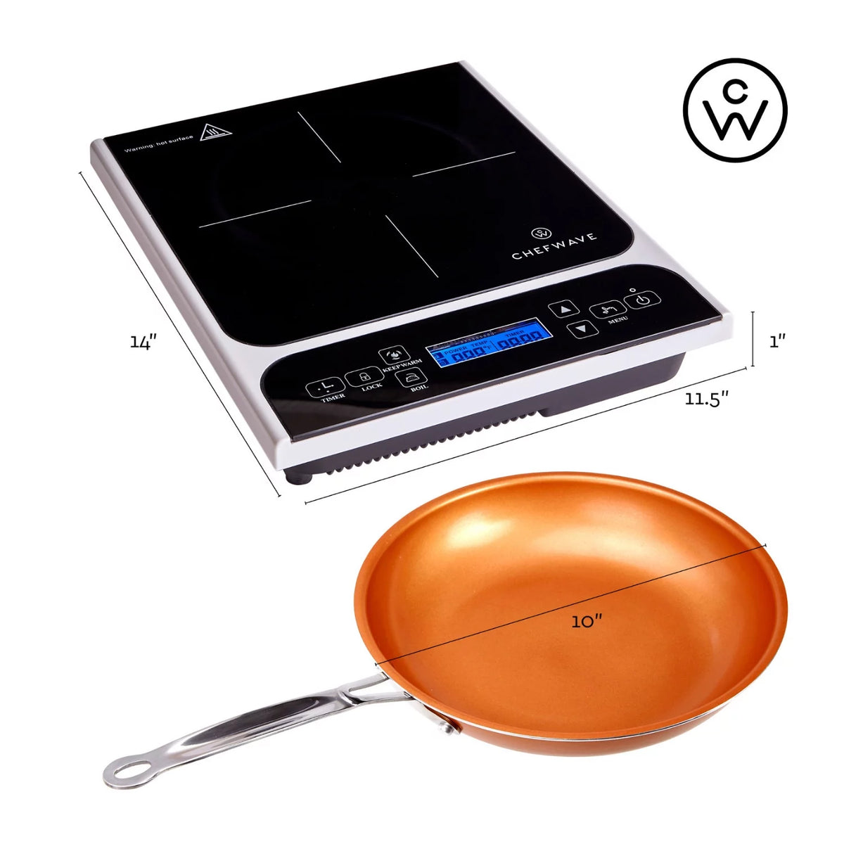 1800W Portable Induction Cooktop F23662