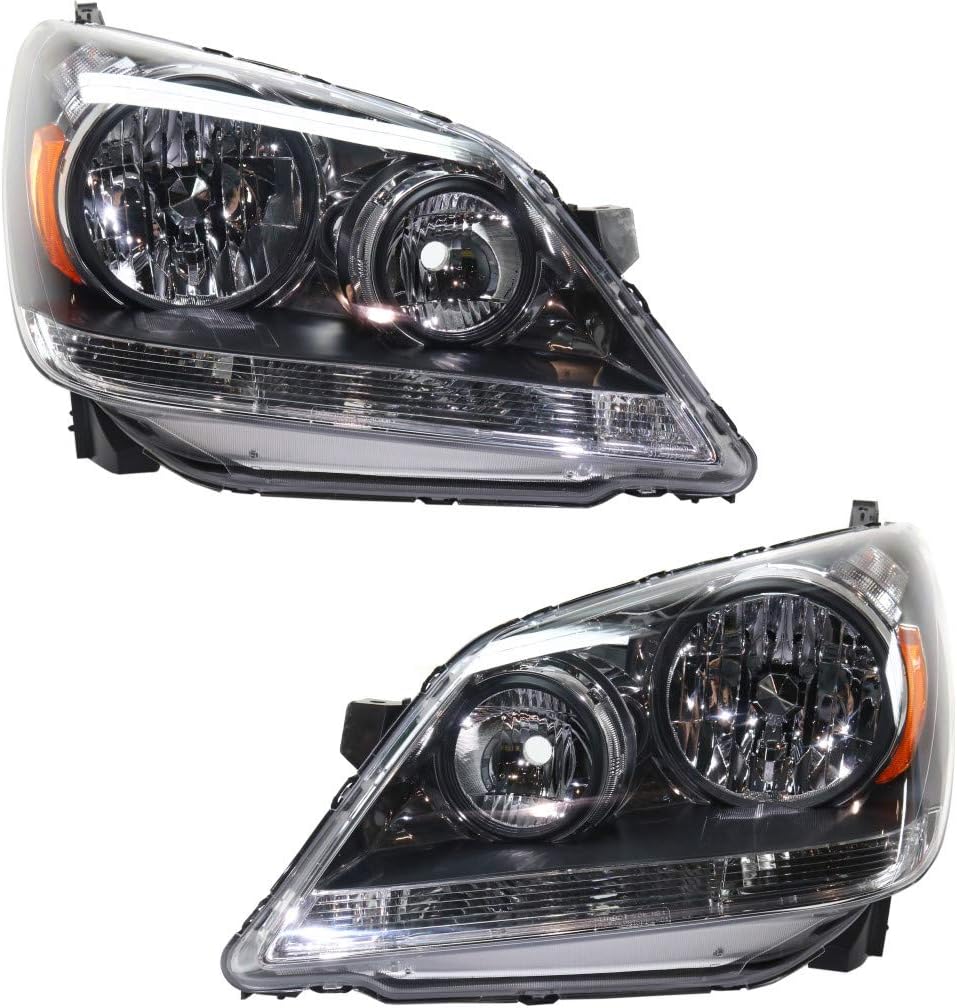 Headlight Assembly Pair with Bulbs K6979