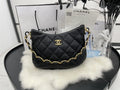 Black Hobo Handbag O899