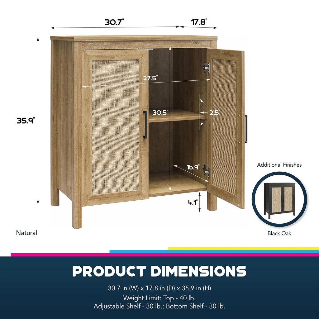 2 Door Accent Cabinet H36181