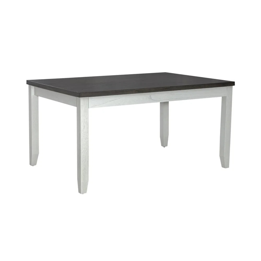 7 Piece Leg Table Set with Hidden Drawers S7564