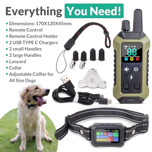 Wireless Dog Fence System Collar with 4 Training Modes Q2776
