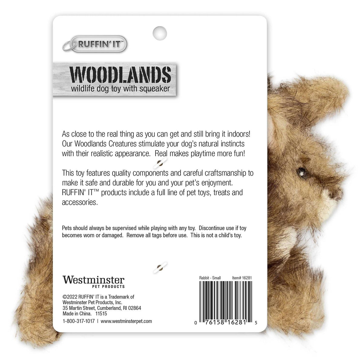 Rabbit Plush Dog Toy L708