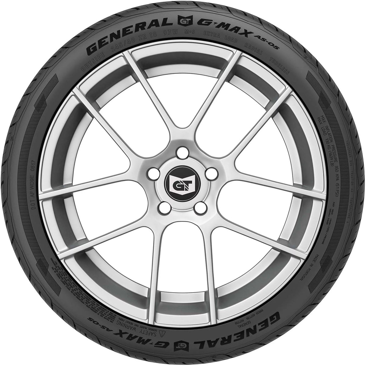 All Season 225/50ZR17 94W Passenger Tire I456310