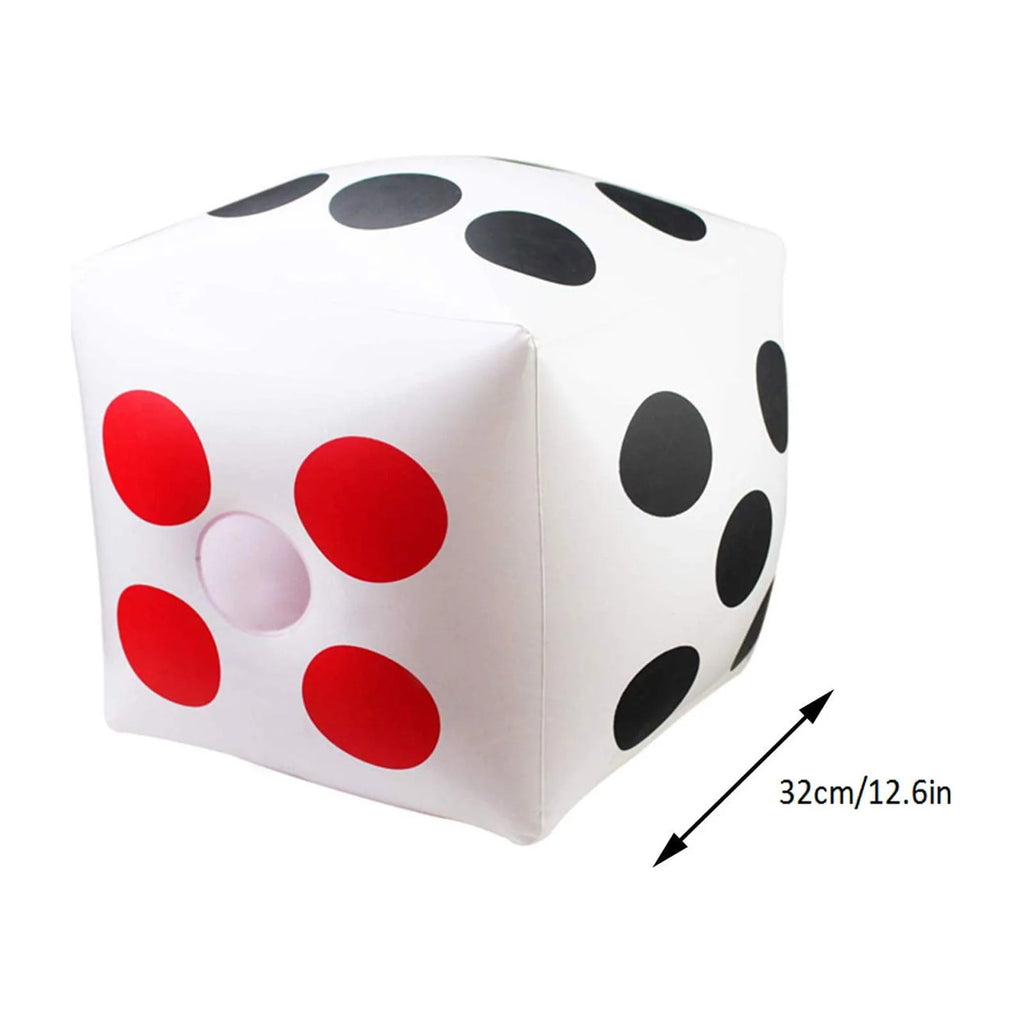 Inflatable Dice Set 13 Inch Outdoor Game Decorations N85074
