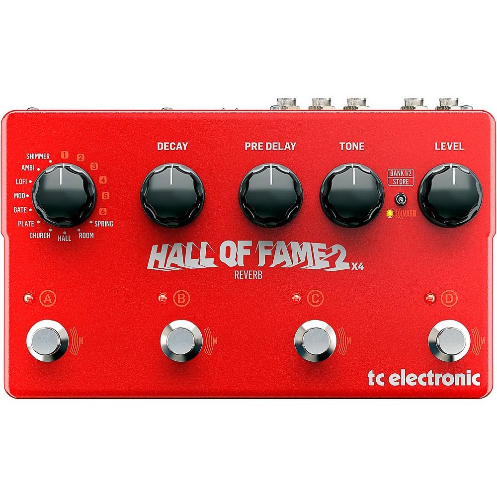 Hall Of Fame 2 x4 Reverb Pedal Z788