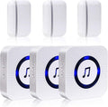 Wireless Door Open Chime with 3 Receiver 3 Magnetic Sensor S22481