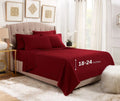 King 6pc Microfiber Extra Deep Pocket Sheet Set D111752
