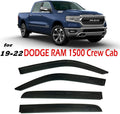 Smoke Tinted Side Window Vent Visor Deflectors Rain Guards 4 Piece Set C115195