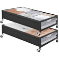 2-Pack Metal Underbed Storage Bins, 80L E4056