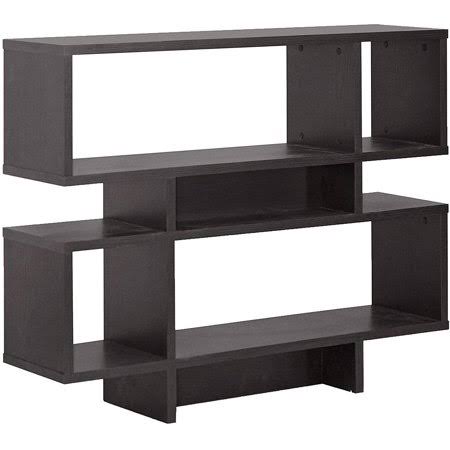 4-Level Dark Brown Bookshelf X456589