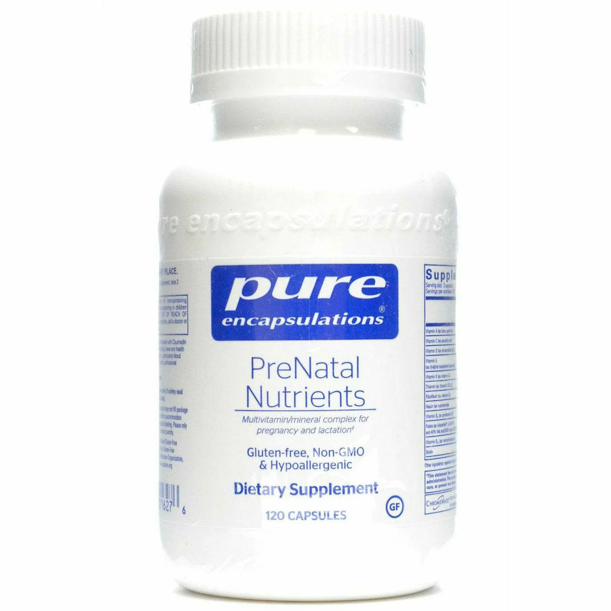 PreNatal Nutrients 120 caps Y472