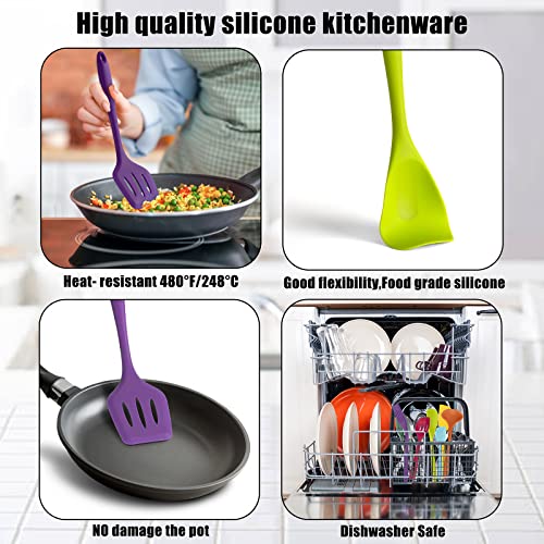 10Pcs Silicone Kitchen Utensil Set X2619