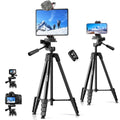 67" Aluminum Tripod with Phone Holder & Wireless Remote G2206