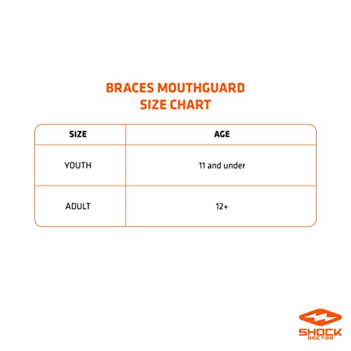 Mouth Guard for Braces, Upper Teeth Protection, Instant Fit R639
