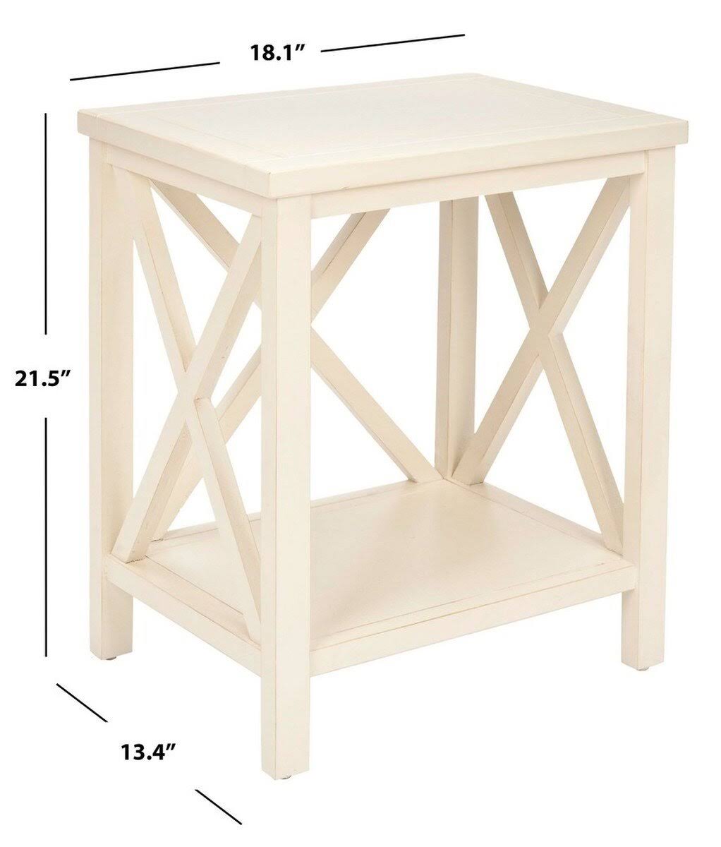 Cross Back End Table W72961