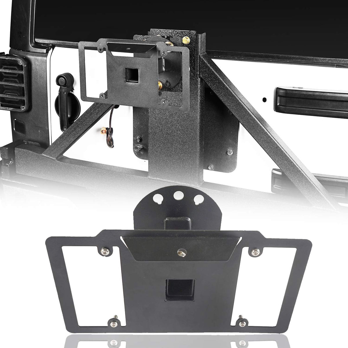 Spare Tire License Plate Relocation Mounting Bracket F831