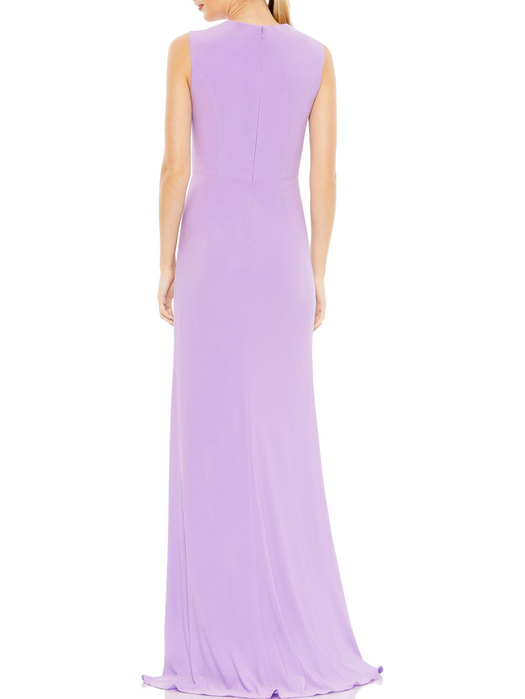Faux Wrap Long Evening Dress P452