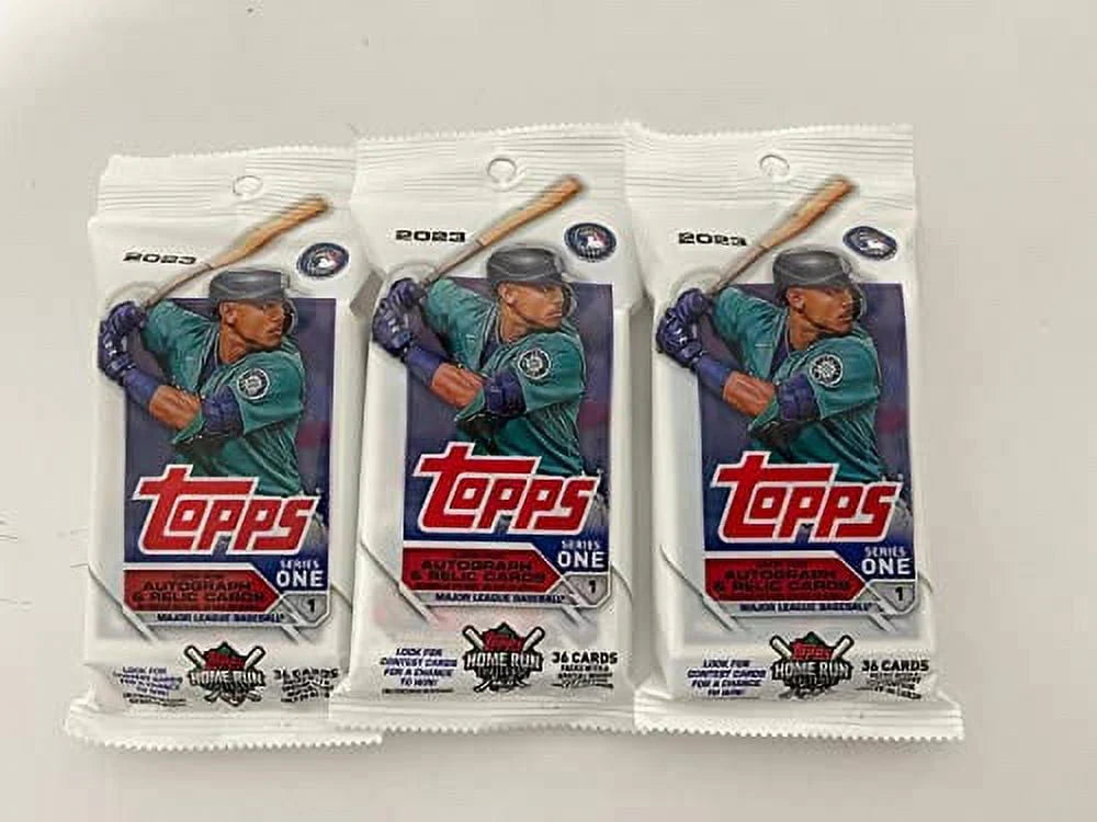Topps Baseball Series 1 Fat Pack W4896