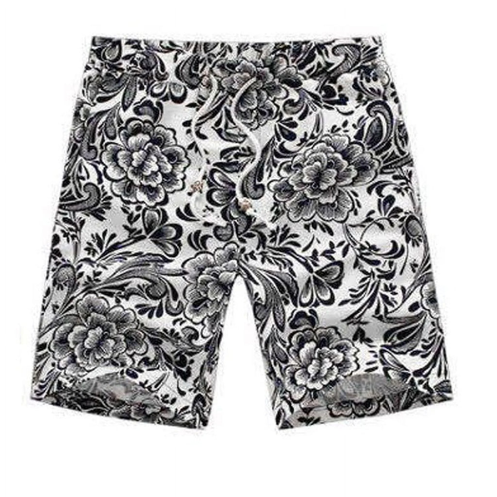 Floral Hawaiian Shirt and Shorts 2 Piece Set D713048