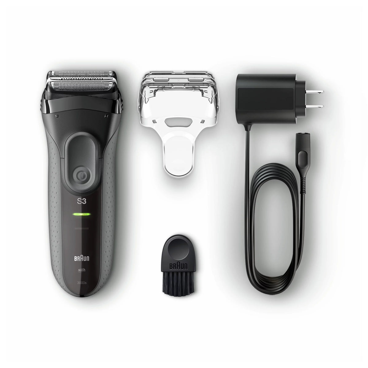 Black Rechargeable Electric Shaver J1595