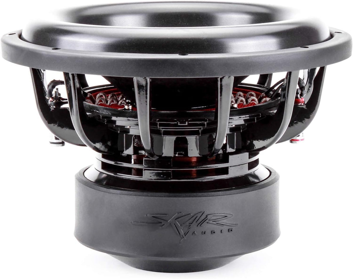 12 2500 Watt Dual 4 Ohm Car Subwoofer L6096
