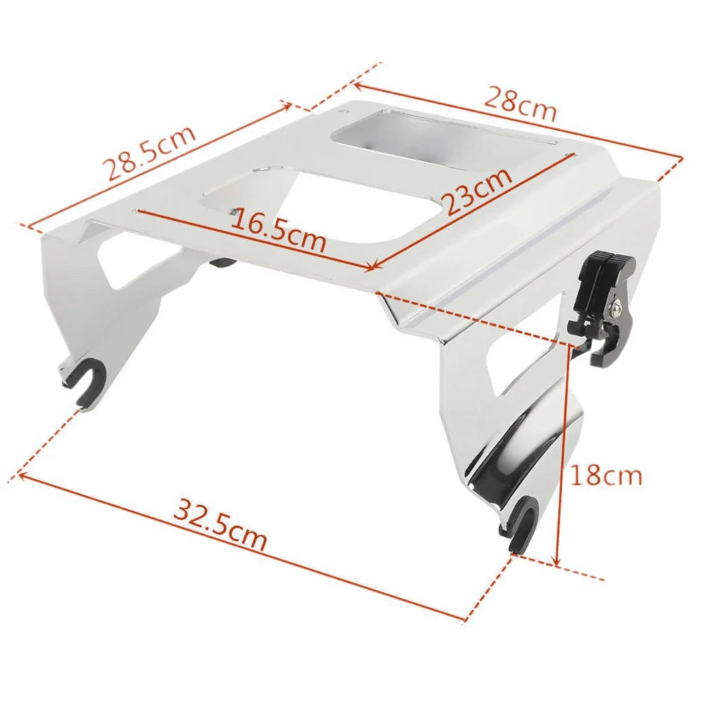 Detachable Solo Mount Rack Chrome R1969