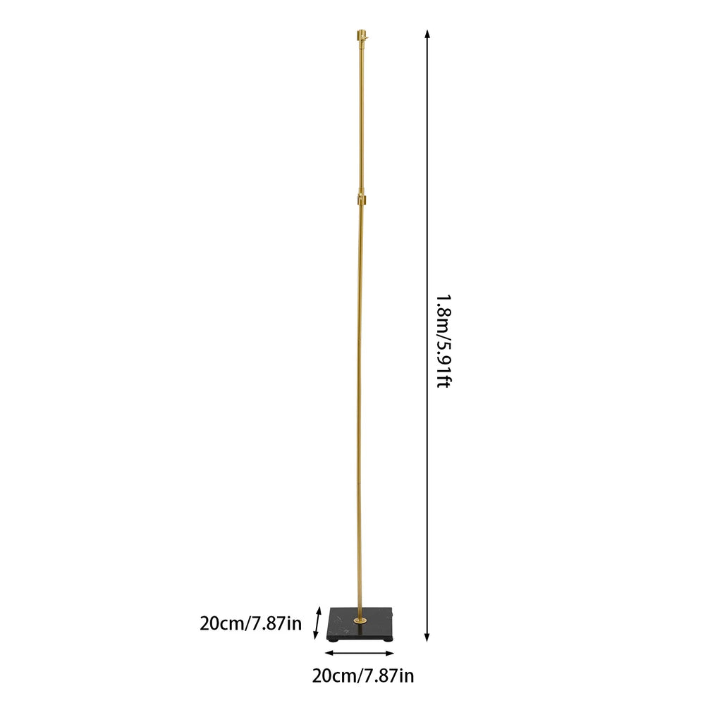 63" Tall Metal Easel 2Pcs Floor Wedding Gold Easel Stand with Marble Base T120