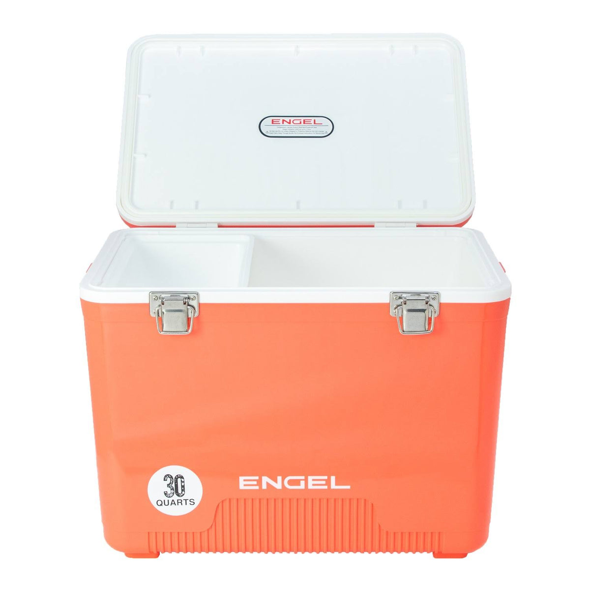 30 Quart 48 Can Leak Proof Odor Resistant Insulated Cooler, Coral, Pink A80260